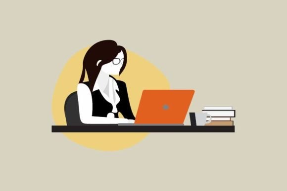 Business Woman Working in Office: Elevating Your Brand with Professional Visual Assets