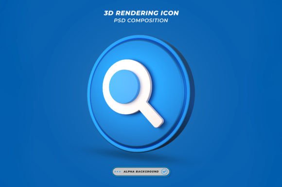 Magnifying Glass, Discovery Concept 3d M: Elevating Visual Storytelling with High-Resolution Design