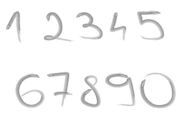 Numbers Collection: Unique Icons for Design